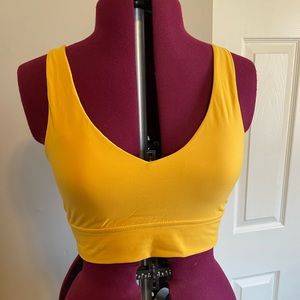 BuffBunny Monarch sports bra - yellow